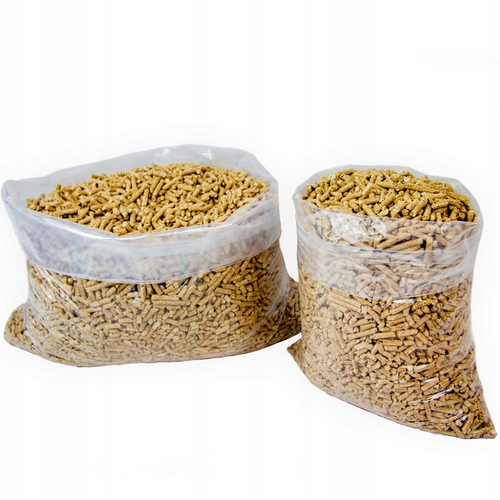 Żwirek pellet drewniany do kuwet kot świnka morska gryzonie EKONOMICZNY 50L