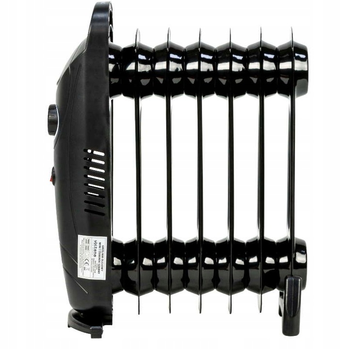 GRZEJNIK ELEKTRYCZNY 700 WATT OLEJOWY 7 ŻEBEREK TERMOSTAT ŻEBERKOWY OLEJAK