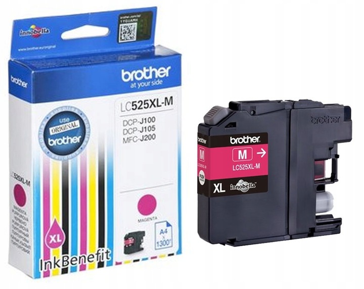 4x Tusze BROTHER DCP-j105 j100 Oryginalny Zestaw Tuszy tonerów oryginalnych