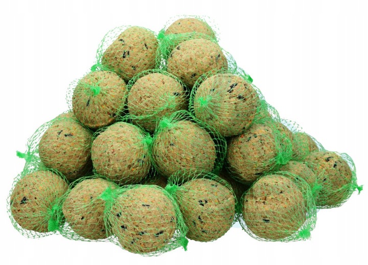 Kule tłuszczowe dla Dzikich Ptaków 100szt PL90-100