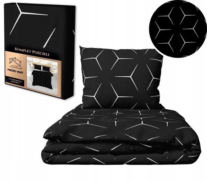 Komplet pościeli 140x200 gruba Polska bawełna 100% dużo wzorów -