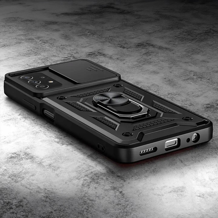 ETUI PANCERNE DO SAMSUNG GALAXY A52 / A52 5G / A52S / A52s 5G ARMOR +SZKŁO