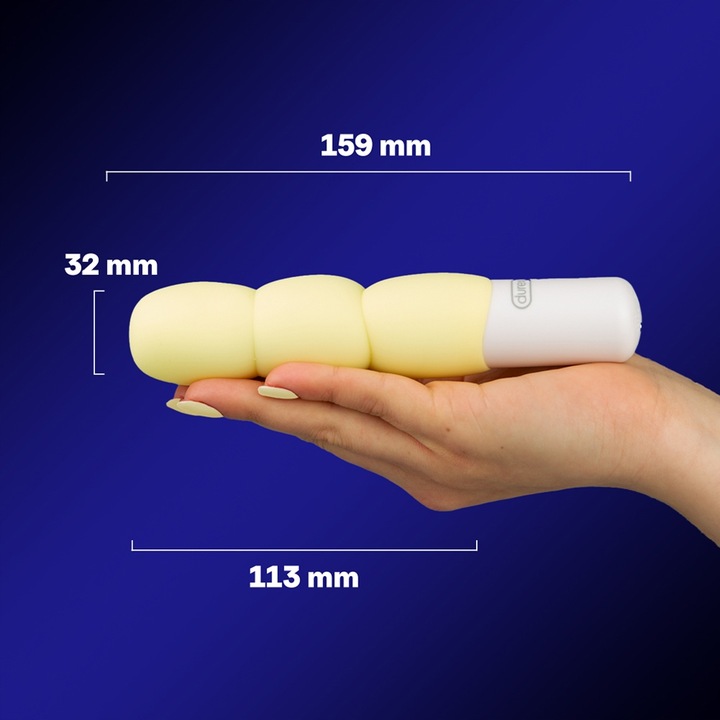 DUREX Wibrator masażer do łechtaczki pochwy silikonowy MOCNY dawca orgazmów