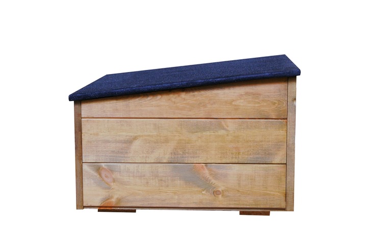 Buda dla psa ocieplana, przedsionek, złożona SPP