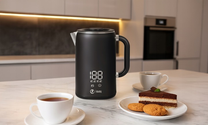 Czajnik elektryczny z regulacją temperatury 1.7L 1500W ISAJ KT1