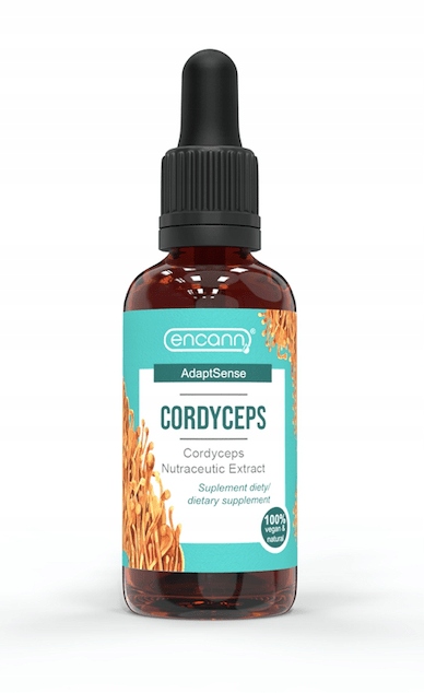 Encann Cordyceps (Maczużnik Bojowy) - silny ekstrakt w kroplach 50 ml