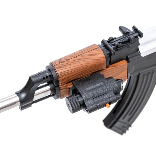 KARABIN AK47 PISTOLET NA KULKI Z LASEREM + GRATIS