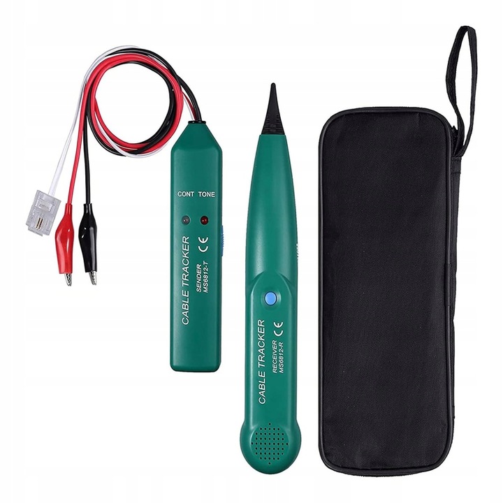 MIERNIK SZUKACZ PAR PRZEWODÓW WYKRYWACZ ŻYŁ KABLI MASTECH MS6812 Z