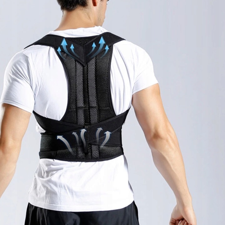 KOREKTOR WAD POSTAWY PLECÓW PAJĄCZEK SZELKI NA PROSTY KRĘGOSŁUP rozm. S