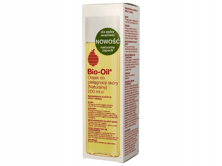 Bio Oil Naturalny, olejek do pielęgnacji skóry, 200 ml