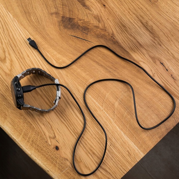 FIXED USB-C 1m do Garmin Fenix 7X Pro/7X/7 Pro/7/6/5, szybki kabel ładujący