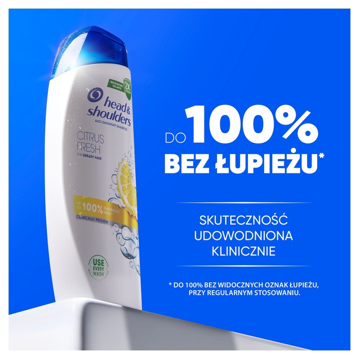 HEAD&SHOULDERS Szampon CITRUS FRESH 800ml