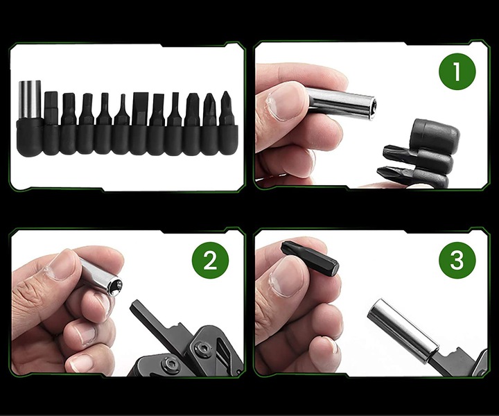 MULTITOOL NARZĘDZIE WIELOFUNKCYJNE SURVIVAL KOANNI