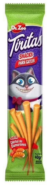 PRZYSMAK DLA KOTA KABANOSY paluszki mix smaków DR ZOO Sticks ZESTAW 6x40g