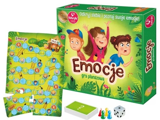 GRA PLANSZOWA EMOCJE odkryj siebie poznaj emocje