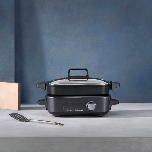Grill elektryczny Cuisinart GRMC3E 1400W szaro-czarny
