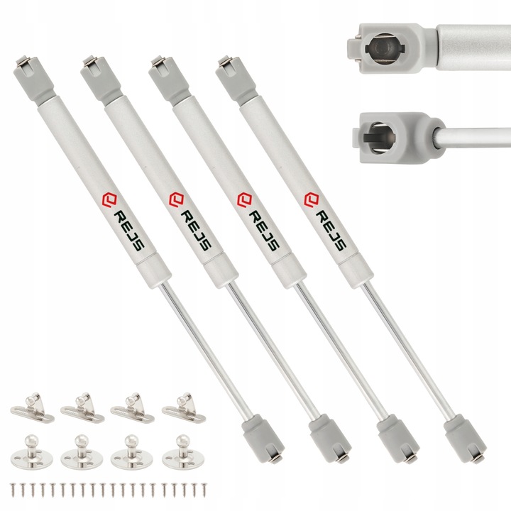 4 x ZESTAW - REJS SIŁOWNIK MEBLOWY PODNOŚNIK GAZOWY DO MEBLI 80N +