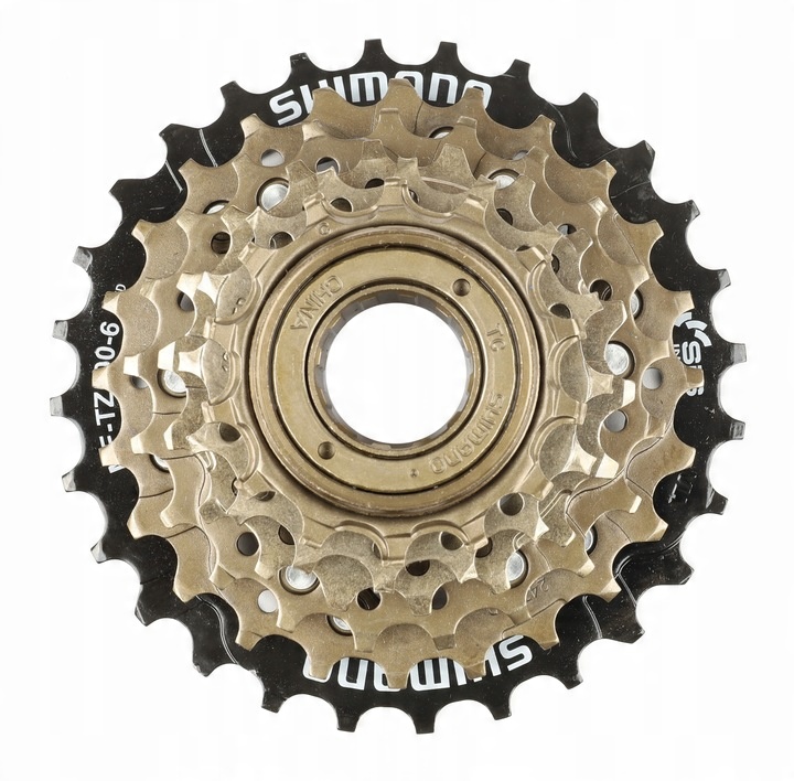 wolnobieg Shimano AMFTZ5006428 6 - rzędowy 14-28 nakręcany