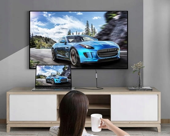 PRZEDŁUŻACZ USB-C 3.2 Thunderbolt 100W 4K @60Hz 2m