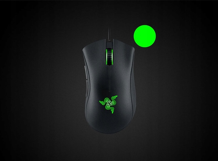 Myszka przewodowa Razer DeathAdder Essential sensor optyczny