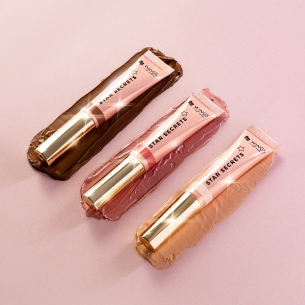 Zestaw AA WINGS OF COLOR The Wet Contouring - bronzer, róż i rozświetlacz