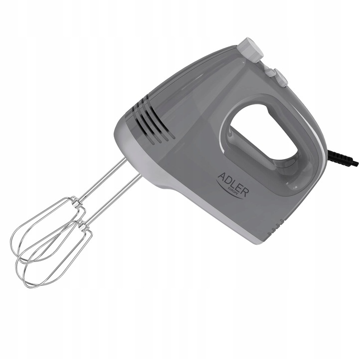Mikser ręczny 750W 5 biegów tryb TURBO 6 mieszadeł Haki Trzepaki Separator