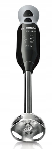 BLENDER RĘCZNY BOSCH TURBO MOC 750W QUATTROBLADE ROZDRABNIACZ MSM