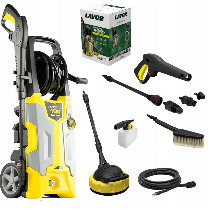 MYJKA CIŚNIENIOWA LAVOR STARGATE 180 BAR ALUMINIOWA POMPA