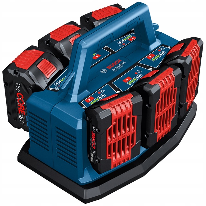 ŁADOWARKA BOSCH 6-stanowisk portów 18V GAL 18V6-80 1600A01U9L