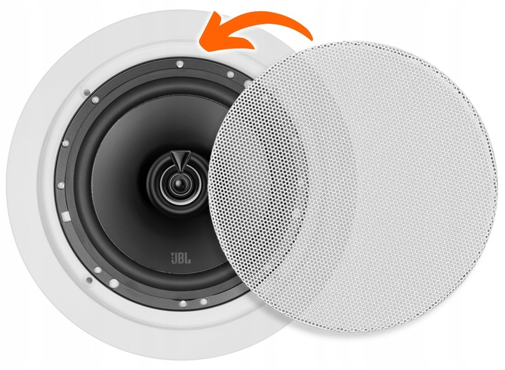 JBL Stage2 65F 165mm 480W Głośniki Sufitowe 2-Drożne | Zestaw