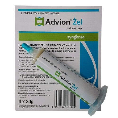 żel ADVION na KARALUCHY RYBIKI PRUSAKI SREBRZYKI preparat + TŁOCZEK