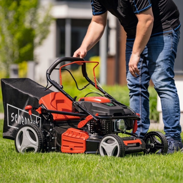 Kosiarka Spalinowa z Napędem 2 Noże Olej Scheppach MS200-51