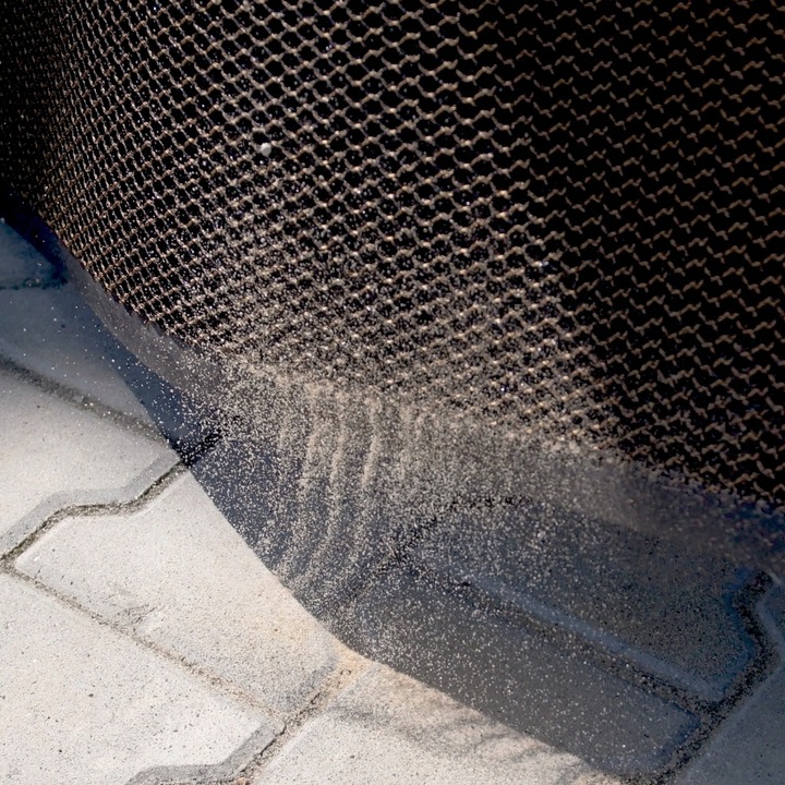 WYCIERACZKA POD DRZWI 60x90 WEJŚCIOWA ANTYPOŚLIZGOWA ZEWNĘTRZNA 3D SIATKA