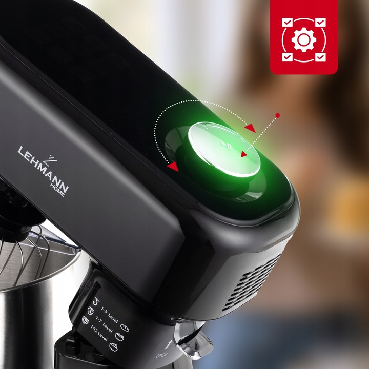 ROBOT PLANETARNY KUCHENNY MIKSER Z WAGĄ PODGRZEWANA MISA DO 45C PANEL