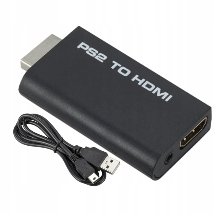 ADAPTER KONWERTER PRZEJŚCIÓWKA PS2 PlayStation2 DO HDMI