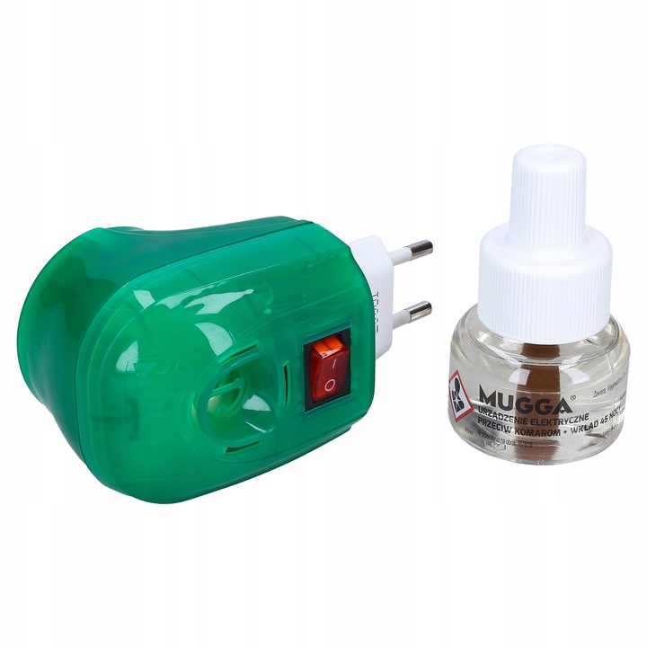 Mugga urządzenie + wkład do kontaktu komary urządzenie 45 nocy