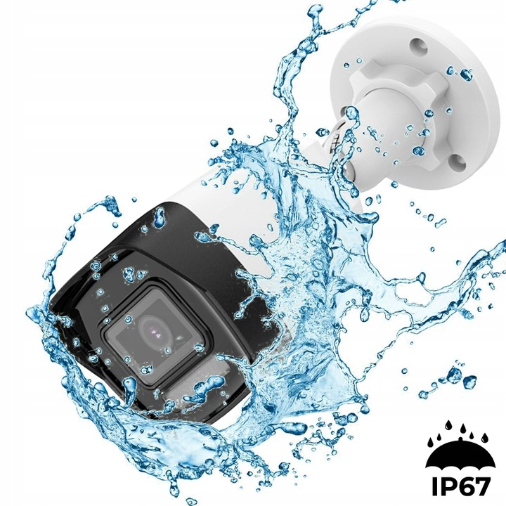 Zestaw zewnętrznych kamer IP 8x Hikvision HiLook IPCAM-B4-30DL 4Mpx