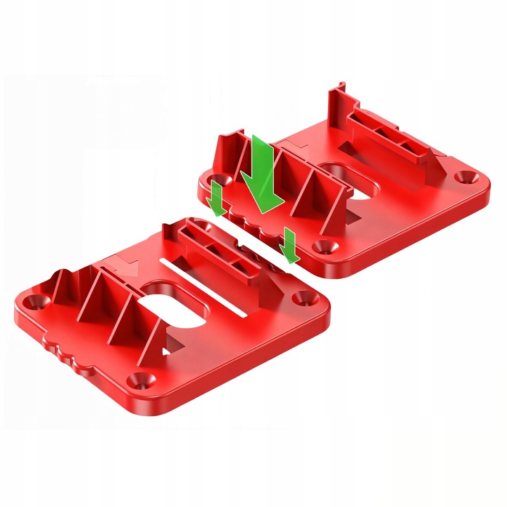 x6 UCHWYT WIESZAK NA AKUMULATOR BATERIE ŚCIENNY/ POD BLAT/ DO