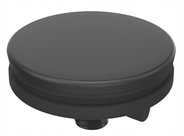 SYFON do ZLEWU jednokomorowego oszczedzajacy miejsce czarny PRZYSCIENNY 2w1