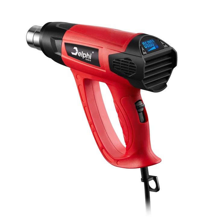 OPALARKA ELEKTRYCZNA LCD DWA BIEGI REGULACJA TEMP 600°C +4 DYSZE