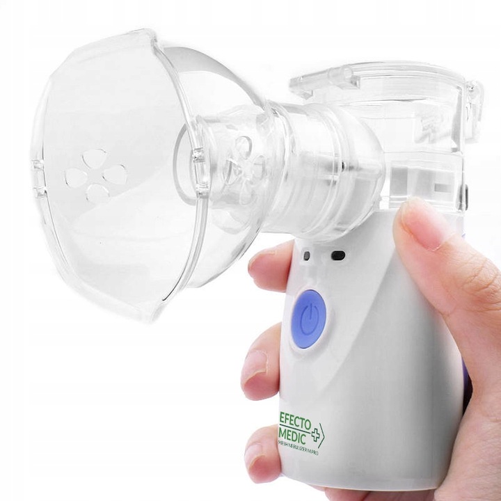 INHALATOR NEBULIZATOR Siateczkowy DLA DZIECI DOROSŁYCH przenośny CICHY MPRO