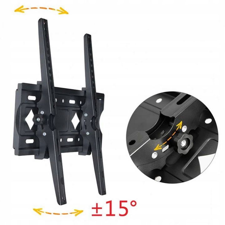SOLIDNY UCHWYT DO TELEWIZORA WIESZAK NA TV UNIWERSALNY MOCNY 42"-80" VESA