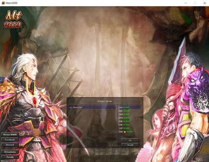 Metin2009 YANG 10KK 10.000.000 YANG YANGI YANGÓW SERWER MT2009 WALUTA YANG