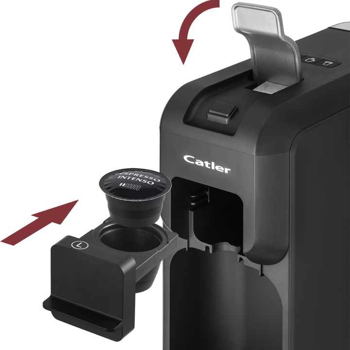 Ekspres do Kawy na Kapsułki Catler Porto ES 721 B 3 Rodzaje Kapsułek