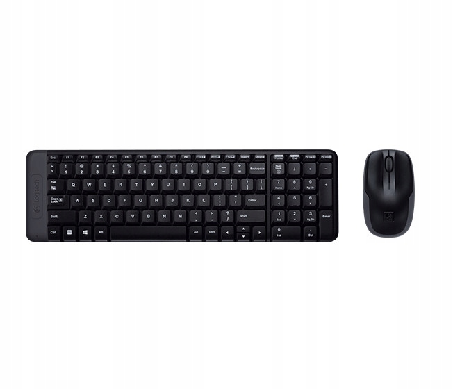 Logitech Wireless Combo MK220 klawiatura Dołączona myszka USB Francuski Cza