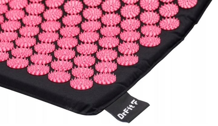 Mata do Akupresury z Poduszką Zdrowotna z Kolcami Damska 75 cm Różowe