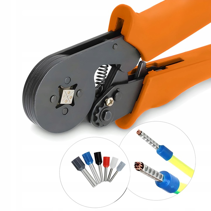 ZACISKARKA DO TULEJEK ŚCIĄGACZ IZOLACJI PRASKA DO KABLI TULEJKI 1200
