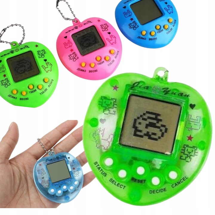 GRA TAMAGOTCHI TAMAGOCZI ELEKTRONICZNA GRA INTERAKTYWNE ZWIERZĄTKO