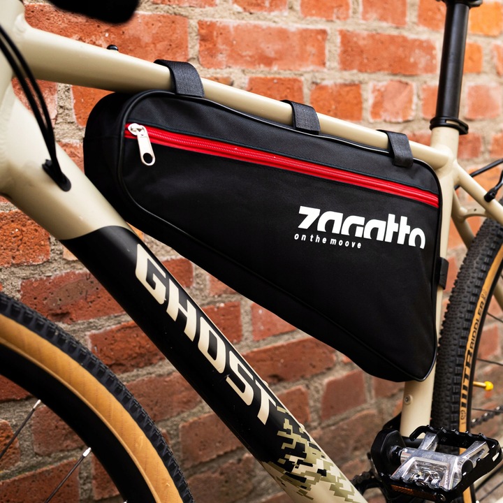 Sakwa na rower sakwa rowerowa pod ramę torba rowerowa duża pojemna ZAGATTO