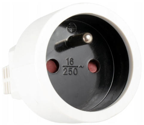 PRZEDŁUŻACZ SIECIOWY AGD MOCNY POJEDYŃCZY KABEL ELEKTRYCZNY 1 GNIAZDO 10 M